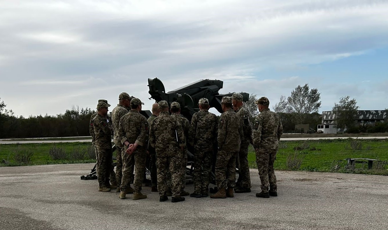 Украинские военные на обучении в Испании