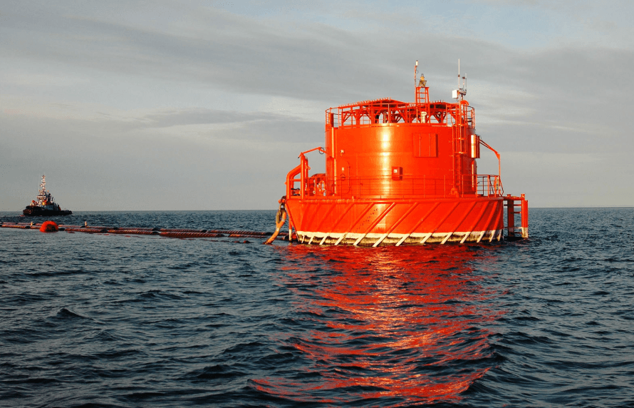 Выносное причальное устройство нефтяного терминала 