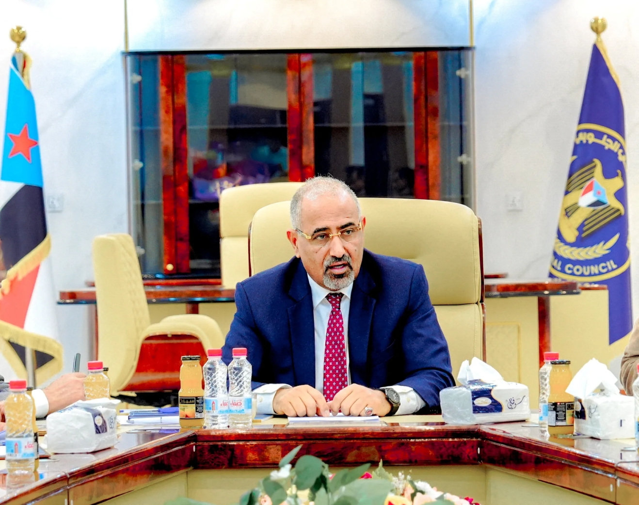 Глава Южного переходного совета Йемена, который, по данным Саудовской Аравии бежал из страны, — Айдарус аз-Зубейди