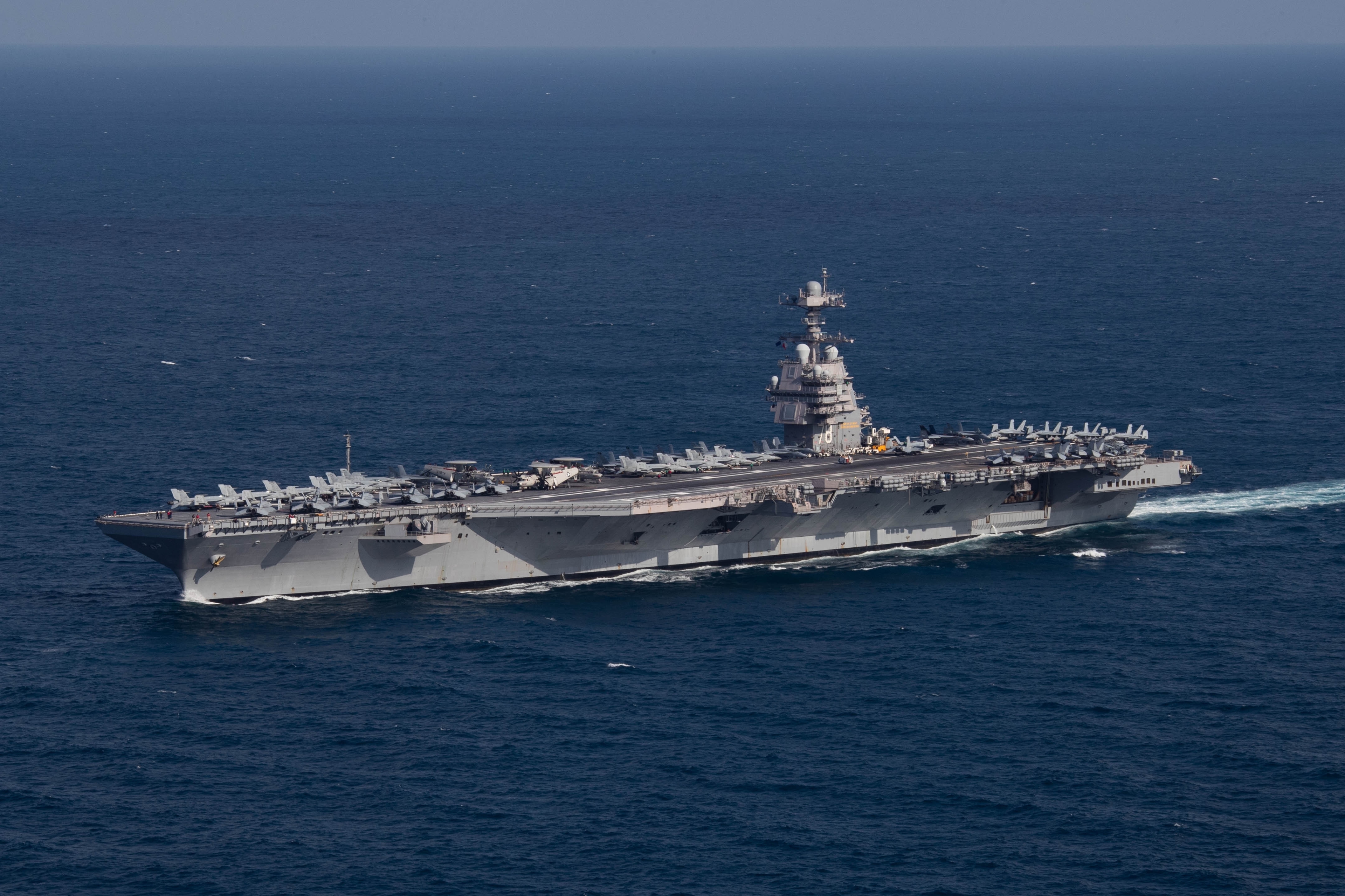 Авианосец USS Gerald R. Ford. Фото: Wikipedia