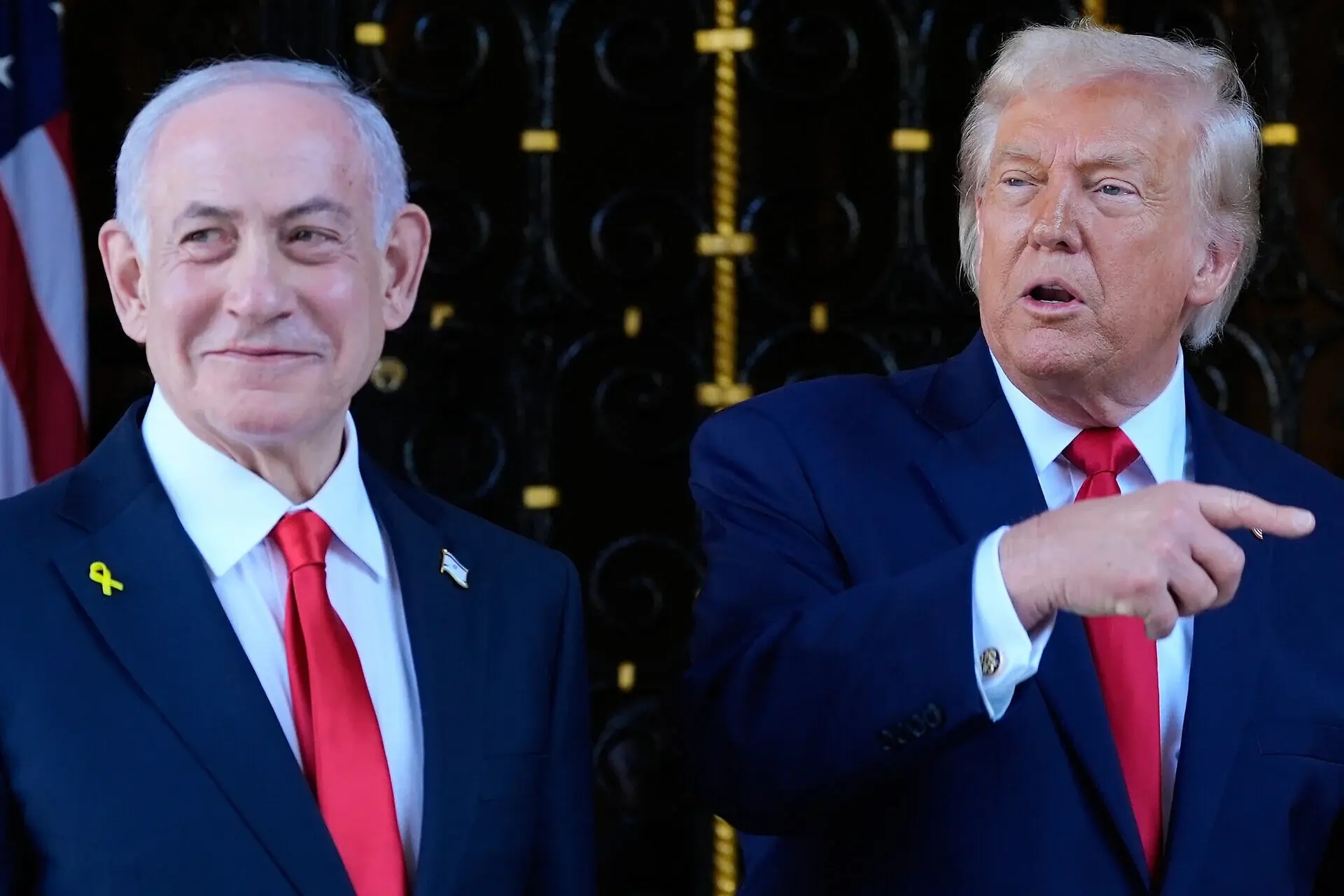 Биньямин Нетаньяху и Дональд Трамп. Фото: AP