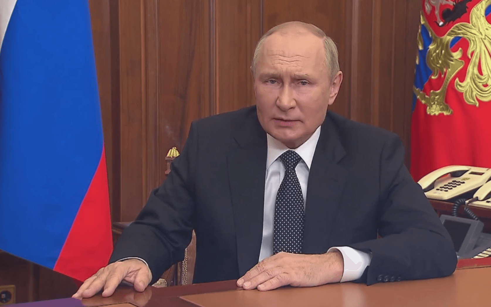 Путин объявил о частичной мобилизации в России