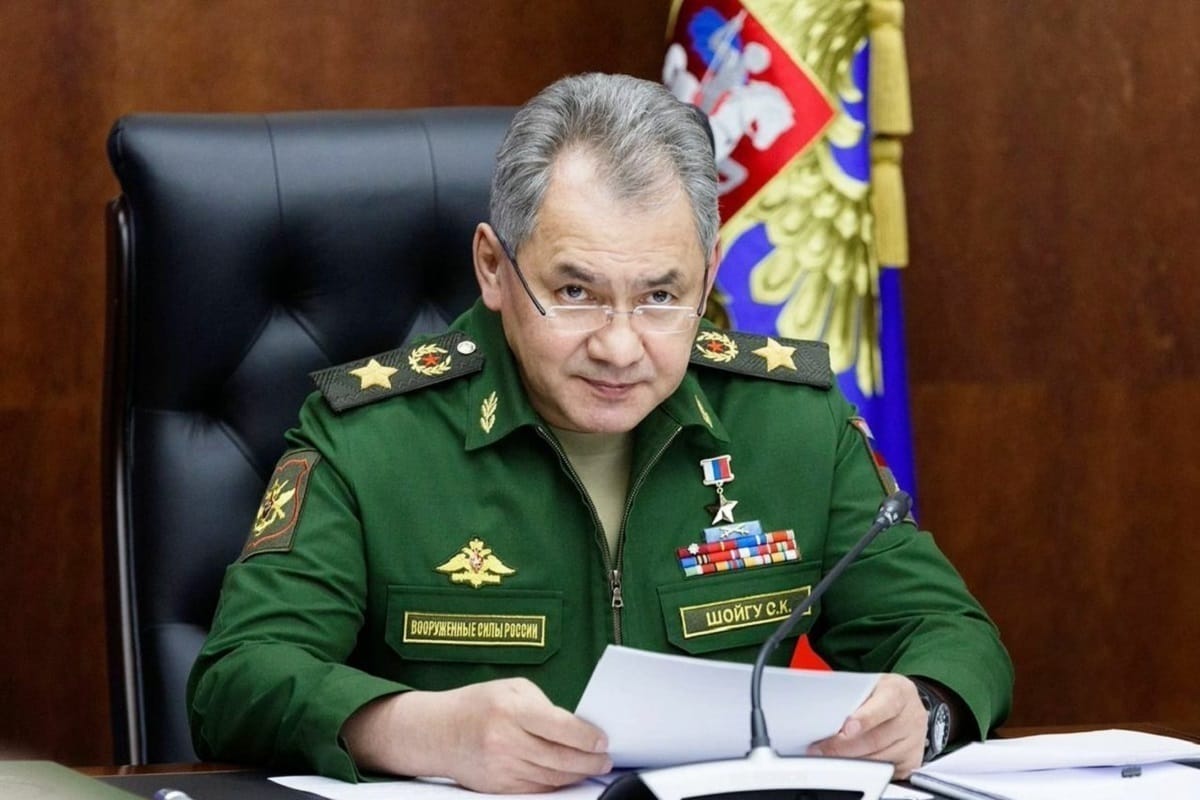 Шойгу поручил «держать на особом контроле» вопросы снабжения войск после угроз Пригожина