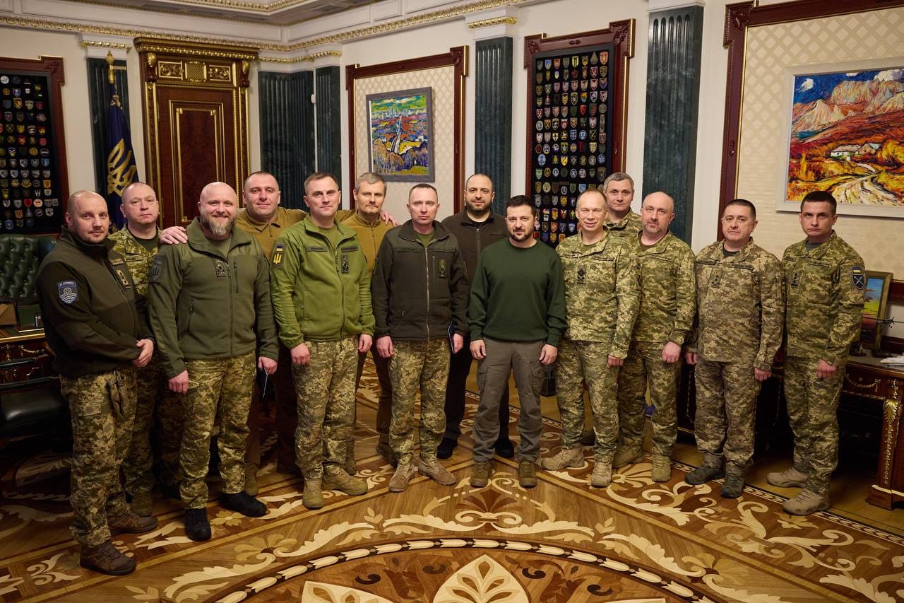 Зеленский сменил заместителей главнокомандующего ВСУ