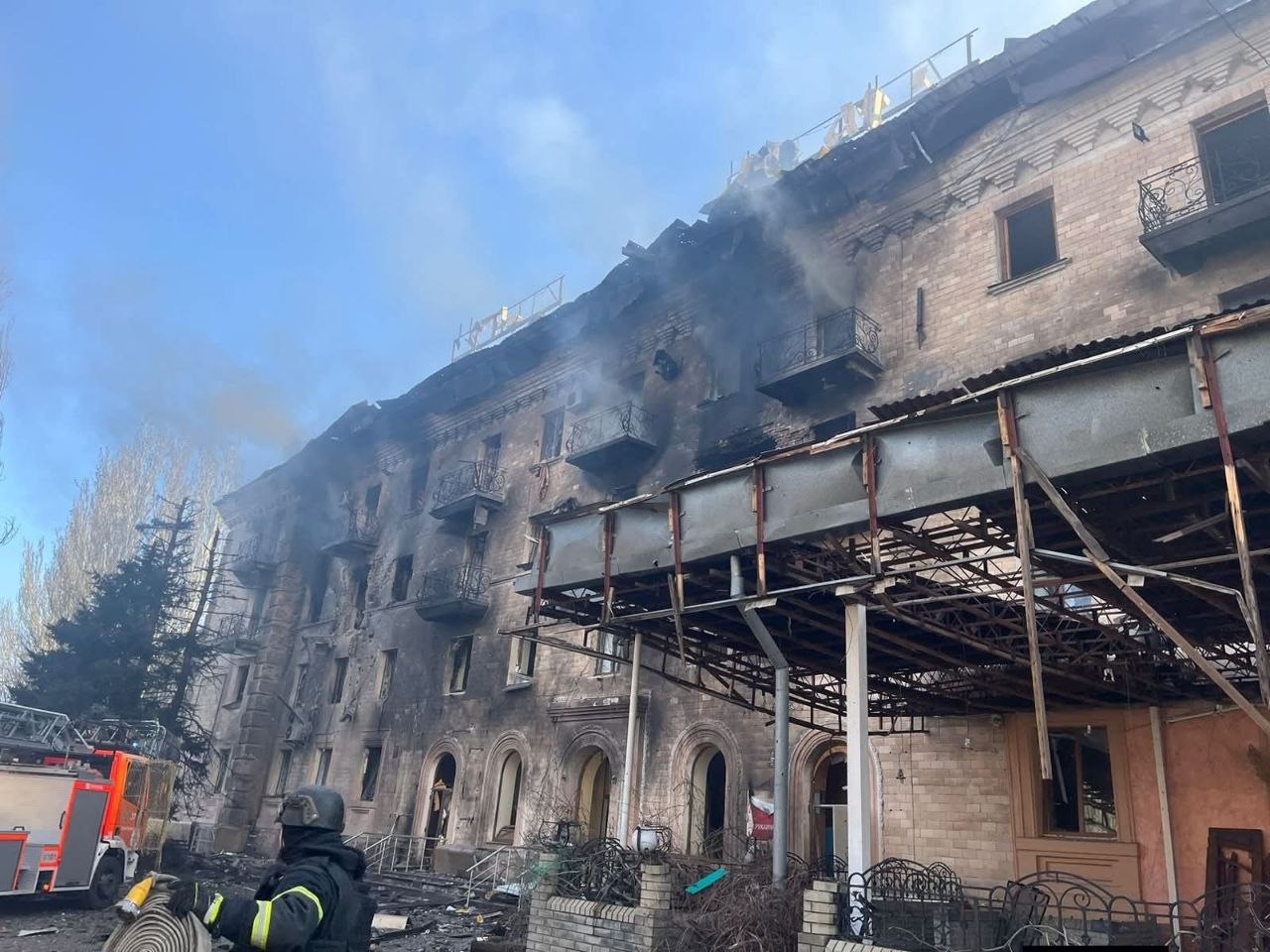 Последствия российского налета на Славянск 29 марта 2026 года