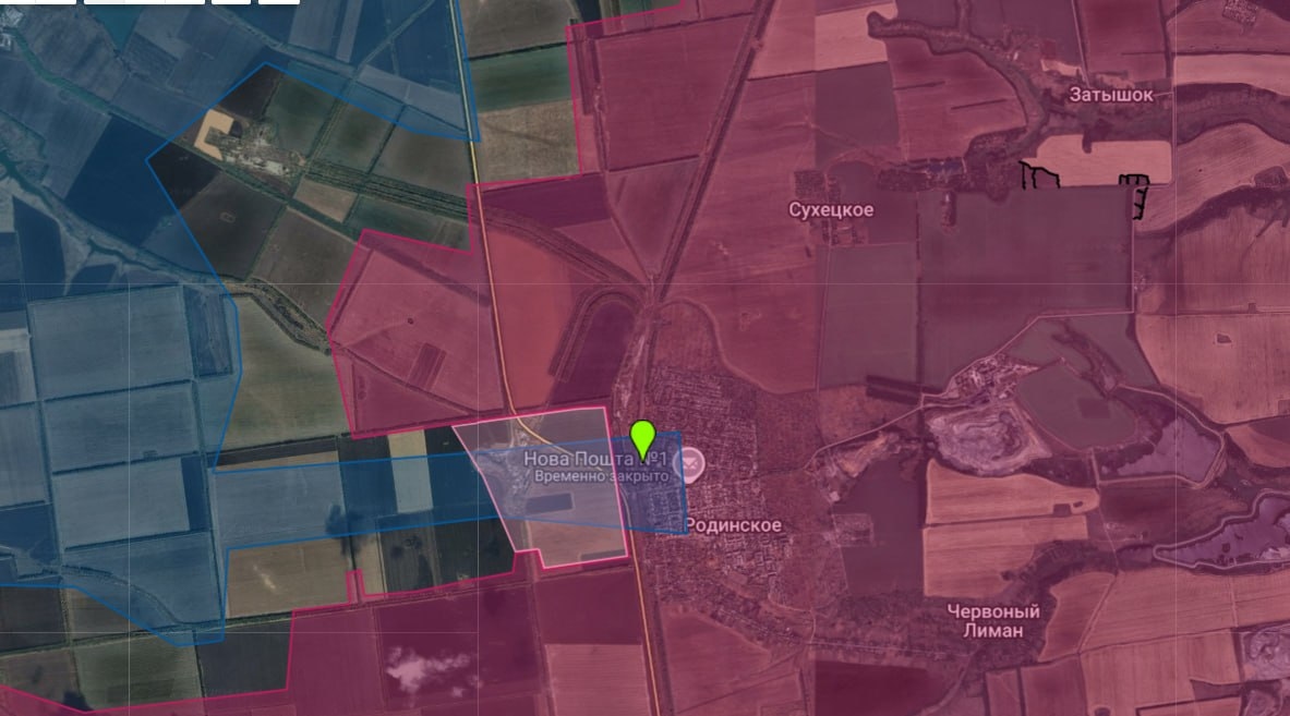 Ситуация в районе Родинского на покровском направлении по версии российского военблогера Анатолия Радова